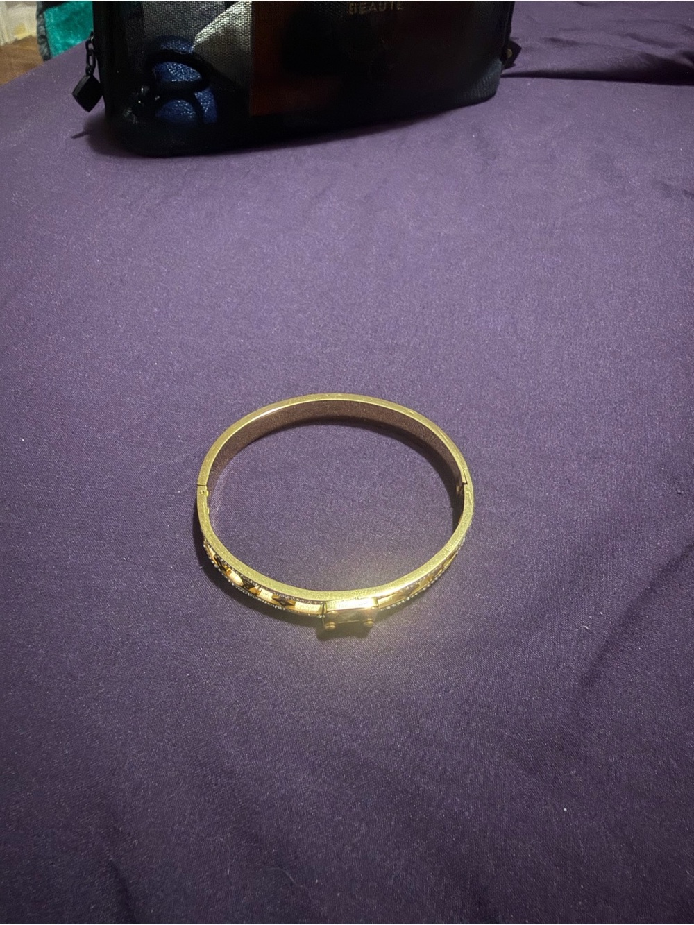 Gold plated bangle - Picture 3 of 4